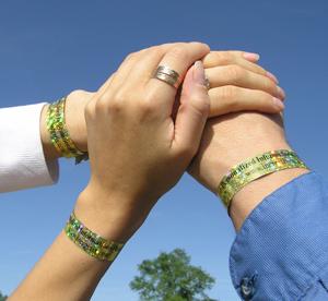 informational healing bracelets